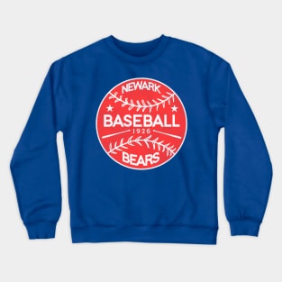 Defunct Newark Bears Baseball Team Crewneck Sweatshirt